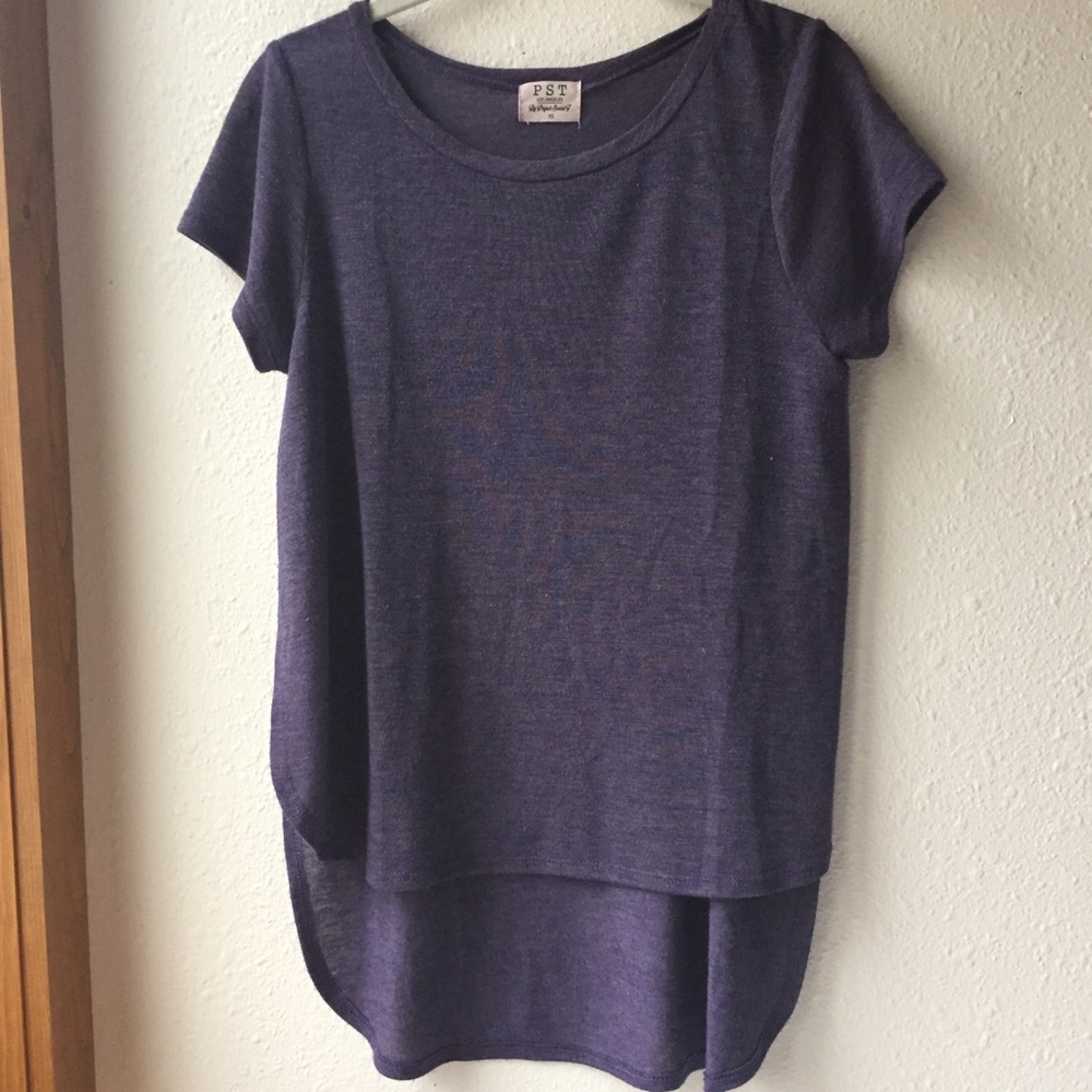 Nordstrom PST short sleeve with split side